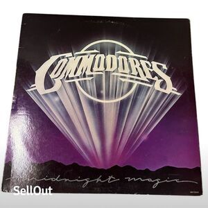 Commodores Midnight‎ Magic 1979 Vinyl LP Soul Funk Motown VG+